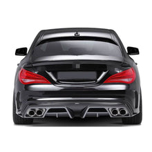 Load image into Gallery viewer, P Style Carbon Fibre Rear Diffuser for Mercedes W117 CLA250 CLA45 13-15