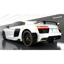 Load image into Gallery viewer, Carbon Fibre Rear Bumper Side Extension for Audi R8 V10 Gen 2 15-19