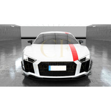Load image into Gallery viewer, P Style Carbon Fibre Front Splitter for Audi R8 V10 Gen 2 15-19