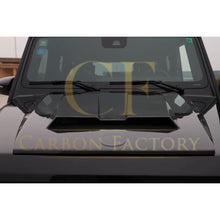 Load image into Gallery viewer, Pre-Preg Carbon Fibre Bonnet Scoop for Mercedes W464 G Class G Wagon 19-Present