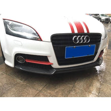 Load image into Gallery viewer, V Style Carbon Fibre Front Splitter for Audi 8J TT TTS MK2 07-14