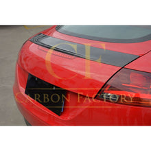 Load image into Gallery viewer, R Style Carbon Fibre Boot Spoiler for Audi 8J TT TTS MK2 07-14