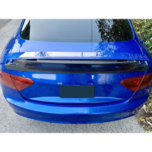 Load image into Gallery viewer, V Style Carbon Fibre Boot Spoiler for Audi B8.5 RS5 Coupe 12-16