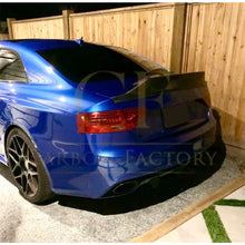 Load image into Gallery viewer, V Style Carbon Fibre Boot Spoiler for Audi B8.5 RS5 Coupe 12-16