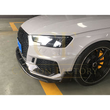 Load image into Gallery viewer, V Style Pre-Preg Carbon Fibre Front Splitter for Audi B9 RS4 18-20