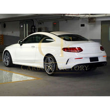 Load image into Gallery viewer, Big Fin Style Carbon Fibre Rear Diffuser for Mercedes W205 C63 2 Door 15-21