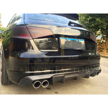 Load image into Gallery viewer, Carbon Fibre Rear Diffuser (Quad Exhaust) for Audi A3 Hatchback S Line & S3 13-15
