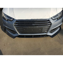 Load image into Gallery viewer, V Style Carbon Fibre Front Splitter for Audi A4 B9 S Line & S4 15-19