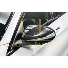 Load image into Gallery viewer, Mercedes Benz W205 W213 W253 W222 Pre-preg Carbon Fibre Replacement Mirror Covers by Carbon Factory