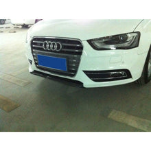 Load image into Gallery viewer, P Style Carbon Fibre Front Splitter for Audi A4 B8.5 Non S Line 13-15