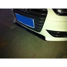 Load image into Gallery viewer, P Style Carbon Fibre Front Splitter for Audi A4 B8.5 Non S Line 13-15