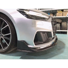 Load image into Gallery viewer, V Style Carbon Fibre Front Splitter for Audi 4K A7 S Line S7 19-22