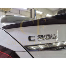 Load image into Gallery viewer, DS Style Pre-Preg Carbon Fibre Boot Spoiler for Mercedes Benz W205 C Class Saloon 15-21