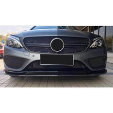 Load image into Gallery viewer, FD Style Carbon Fibre Front Splitter for Mercedes Benz W205 C Class C43 2 Door 15-18