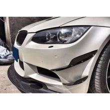 Load image into Gallery viewer, Carbon Fibre Front Bumper Canards 4 Pcs for BMW E90 E92 E93 M3 07-13