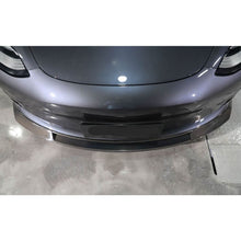 Load image into Gallery viewer, MAD Style Carbon Fibre Front Splitter for Tesla Model 3 16-23