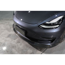 Load image into Gallery viewer, MAD Style Carbon Fibre Front Splitter for Tesla Model 3 16-23