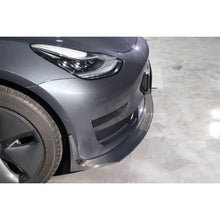 Load image into Gallery viewer, MAD Style Carbon Fibre Front Splitter for Tesla Model 3 16-23