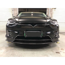 Load image into Gallery viewer, V Style Carbon Fibre Front Splitter for Tesla Model X 16-Present