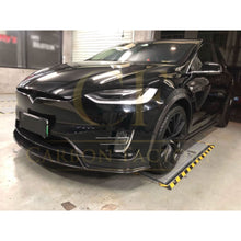 Load image into Gallery viewer, V Style Carbon Fibre Front Splitter for Tesla Model X 16-Present