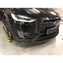Load image into Gallery viewer, V Style Carbon Fibre Front Splitter for Tesla Model X 16-Present