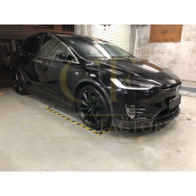 Load image into Gallery viewer, V Style Carbon Fibre Front Splitter for Tesla Model X 16-Present