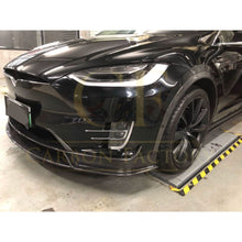 Load image into Gallery viewer, V Style Carbon Fibre Front Splitter for Tesla Model X 16-Present