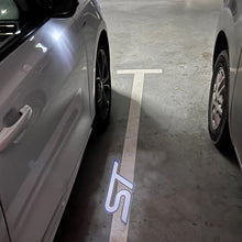 Load image into Gallery viewer, “ST” Emblem Replacement Puddle Unit - MK4 / MK4.5 Focus ST (Multiple Colours)
