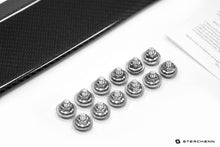 Load image into Gallery viewer, Sterckenn BMW M5 F90 LCI Carbon Fibre Front Lip Splitter 2020-2023 - OEM Fit, 3-Piece Pre-Preg 2x2 Twill, Fits M5 & M5 Competition