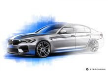 Load image into Gallery viewer, Sterckenn BMW M5 F90 LCI Carbon Fibre Front Lip Splitter 2020-2023 - OEM Fit, 3-Piece Pre-Preg 2x2 Twill, Fits M5 & M5 Competition