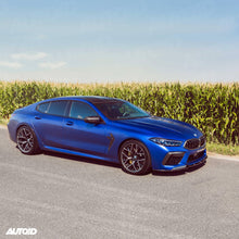 Load image into Gallery viewer, Sterckenn Pre-Preg Carbon Fibre 3-Piece Front Lip Splitter for BMW M8 & M8 Competition (2019+, F91 F92 F93) - 2x2 Twill, OEM Fitment