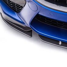 Load image into Gallery viewer, Sterckenn Pre-Preg Carbon Fibre 3-Piece Front Lip Splitter for BMW M8 & M8 Competition (2019+, F91 F92 F93) - 2x2 Twill, OEM Fitment