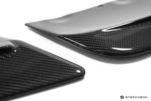 Load image into Gallery viewer, Sterckenn Carbon Fibre Front Lip Splitter Kit for BMW X3M & X4M Pre-LCI (2019-2022, F97 F98) - 3-Piece Pre-Preg 2x2 Weave, OEM Fit, European Made