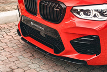 Load image into Gallery viewer, Sterckenn Carbon Fibre Front Lip Splitter Kit for BMW X3M & X4M Pre-LCI (2019-2022, F97 F98) - 3-Piece Pre-Preg 2x2 Weave, OEM Fit, European Made