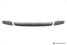 Load image into Gallery viewer, Sterckenn Carbon Fibre Front Lip Splitter Kit for BMW X3M & X4M Pre-LCI (2019-2022, F97 F98) - 3-Piece Pre-Preg 2x2 Weave, OEM Fit, European Made