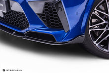 Load image into Gallery viewer, Sterckenn Carbon Fibre Front Lip Splitter Spoiler for BMW X5M F95 (2020+) - OEM Fit Prepreg 2x2 Twill Weave