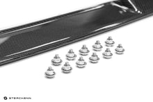 Load image into Gallery viewer, Sterckenn Carbon Fibre Front Lip Splitter Spoiler for BMW X5M F95 (2020+) - OEM Fit Prepreg 2x2 Twill Weave