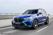 Load image into Gallery viewer, Sterckenn Carbon Fibre Front Lip Splitter Spoiler for BMW X5M F95 (2020+) - OEM Fit Prepreg 2x2 Twill Weave