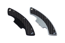 Load image into Gallery viewer, Storm Motorwerks Illuminated Extended Steering Wheel Paddle Shifters for BMW E90 E92 E93 M3 DCT (E9X) - CNC Billet Aluminium with Carbon Fibre Inlay - Self-Powered Glow - Black or Silver Anodised
