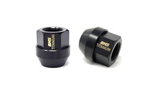 Load image into Gallery viewer, BMS Elite Grade 5 Titanium Wheel Nuts (Lug Nuts) Open-Ended, Conical Seat 60 degree, M14x1.5, 21mm Hex, Fits Tesla Model 3/Y/S/X, Set of 20
