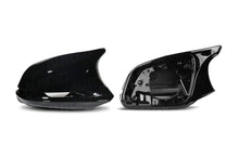 Load image into Gallery viewer, TRE Gloss Black M Style Wing Mirror Caps & Bezel Kit for BMW F Series (F20 F21 F22 F23 F30 F31 F32 F33 F34 F35 F36 F87 I01) 2010-2019 | Pair Left & Right | ABS Cover Upgrade | 1/2/3/4 Series, M2, i3, X1 | OEM Fit