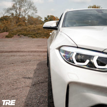 Load image into Gallery viewer, TRE Performance Painted Wing Mirror Caps (Covers) + Gloss Black Bezels for BMW F Series 1 2 3 4 & M2 - F20 F21 F22 F23 F30 F31 F32 F33 F36 F87 (2012-2019) OEM Colour Match Direct Replacement