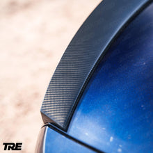 Load image into Gallery viewer, TRE Pre-Preg Carbon Fibre Competition Rear Spoiler for BMW 4 Series G22 Coupe & M4 G82 (2020+) | 2x2 Twill Carbon Boot/Trunk Lip | OEM+ Fit
