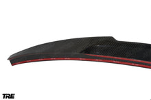 Load image into Gallery viewer, TRE Pre-Preg Carbon Fibre Competition Rear Spoiler for BMW 4 Series G22 Coupe & M4 G82 (2020+) | 2x2 Twill Carbon Boot/Trunk Lip | OEM+ Fit