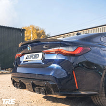 Load image into Gallery viewer, TRE Pre-Preg Carbon Fibre Competition Rear Spoiler for BMW 4 Series G22 Coupe & M4 G82 (2020+) | 2x2 Twill Carbon Boot/Trunk Lip | OEM+ Fit