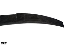 Load image into Gallery viewer, TRE Pre-Preg Carbon Fibre Competition Rear Spoiler for BMW 4 Series G22 Coupe & M4 G82 (2020+) | 2x2 Twill Carbon Boot/Trunk Lip | OEM+ Fit