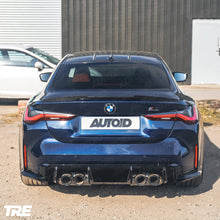 Load image into Gallery viewer, TRE Pre-Preg Carbon Fibre Competition Rear Spoiler for BMW 4 Series G22 Coupe & M4 G82 (2020+) | 2x2 Twill Carbon Boot/Trunk Lip | OEM+ Fit