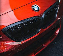 Load image into Gallery viewer, BMW M2 Competition F87 (2018–2021) Pre-Preg Dry Carbon Fibre Kidney Grille Surround by TRE – 2x2 Twill, OEM-Fit Direct Replacement