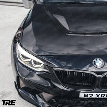 Load image into Gallery viewer, BMW M2 Competition F87 (2018–2021) Pre-Preg Dry Carbon Fibre Kidney Grille Surround by TRE – 2x2 Twill, OEM-Fit Direct Replacement