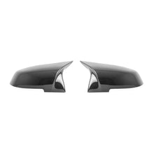 Load image into Gallery viewer, TRE Pre-Preg Carbon Fibre M Style Wing Mirror Covers/Caps for BMW 1/2/3/4 Series, M2, i3, X1 (2010-2019) – F20 F21 F22 F23 F30 F31 F32 F33 F34 F35 F36 F87 I01 E84 – Dry Carbon 2x2 Twill OEM Replacement Pair